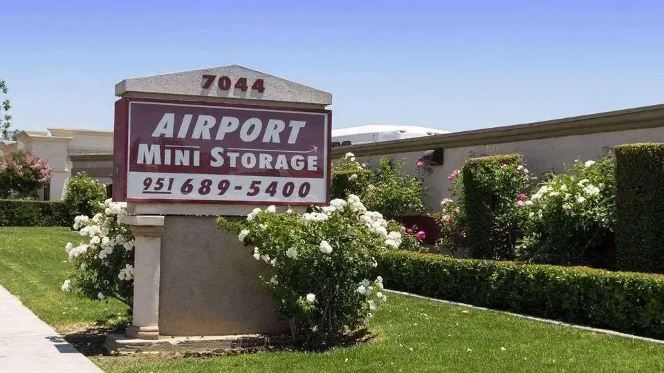 Sign at Airport Mini Storage
